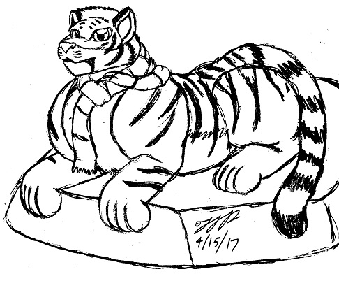 Sự kết hợp giữa một con hổ và một chiếc khăn quàng cao cổ tạo nên một hình ảnh đầy sáng tạo và độc đáo. Hãy xem hình ảnh TigerInAScarf này để cảm nhận sự khác biệt.